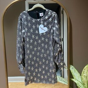 Buddy Love Silver Star Dress